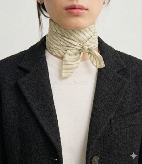 TOTEME| (Striped Silk Scarf (261-WSC0149-FB0553 338))