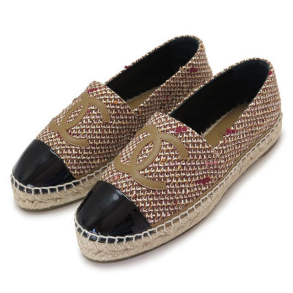 【国内発送】 CHANEL シャネル エスパドリーユ スリッポン