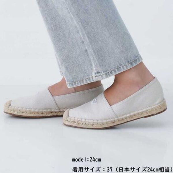 【国内即発】EMPORIO ARMANI XVSS07 XD396 D417 エスパドリーユ