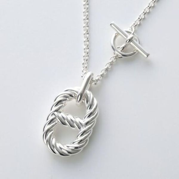 HERMES ネックレス Chaine dancre Alea II pendant H126216B