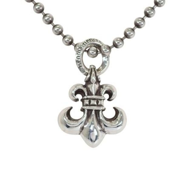 CHROME HEARTS BSフレアチャーム ネックレス シルバー925 メンズ
