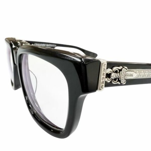 美品 CHROME HEARTS BOX-OFFICER メガネ 59□19-144 925