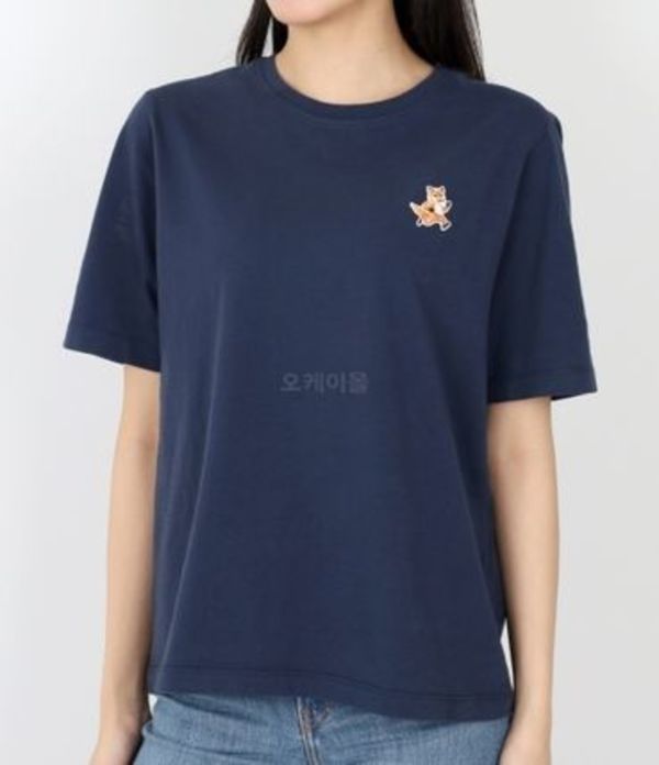 MAISON KITSUNE|SHORT-SLEEVED ROUND NECK T-SHIRTS (SPEED