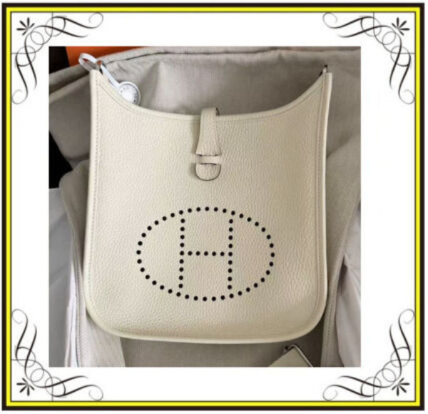 【HERMES】エルメス エブリン 23 バッグ Evelyne ロゴ