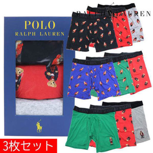 ポロ ラルフローレン ボクサーパンツ パンツ 3枚セット LFHBP3