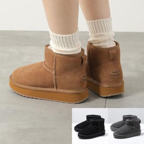 EMU Australia ムートンブーツ PLATFORM MICRO WOOL 2.0 W13252
