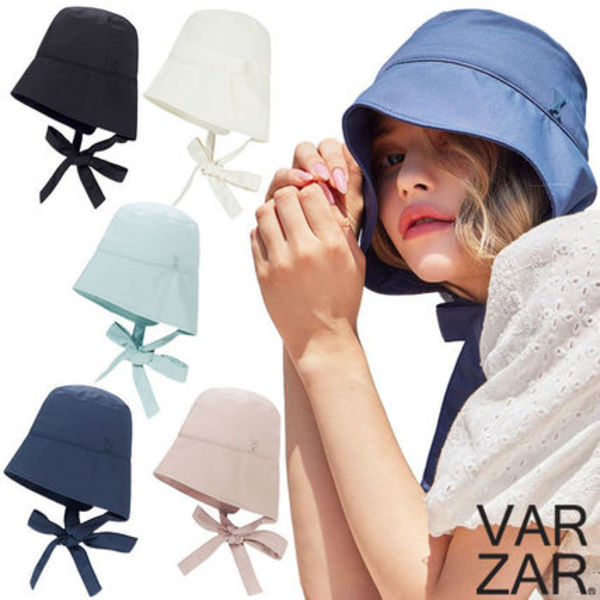 ★VARZAR★送料込み★韓国★大人気★Stud logo strap bonnet hat