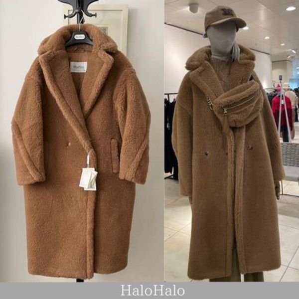 MAXMARA テディベア アイコンコート CAMEL TEDDY DHL送料込み
