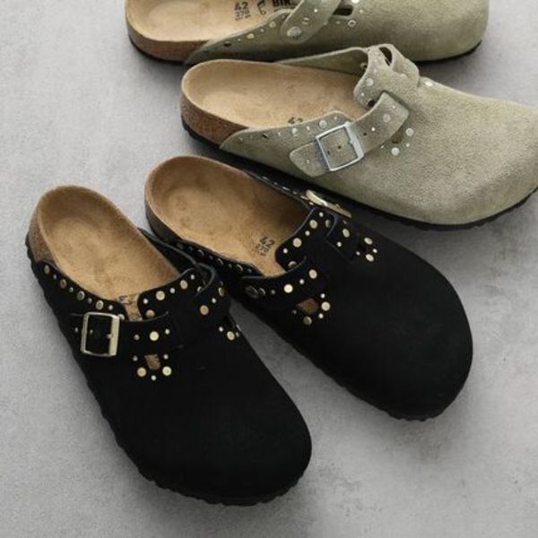 BIRKENSTOCK サンダル Boston Rivet Border 1030453 1030437