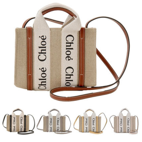 Chloe クロエ トートバッグ  22AP237 I26 WOODY ウッディ