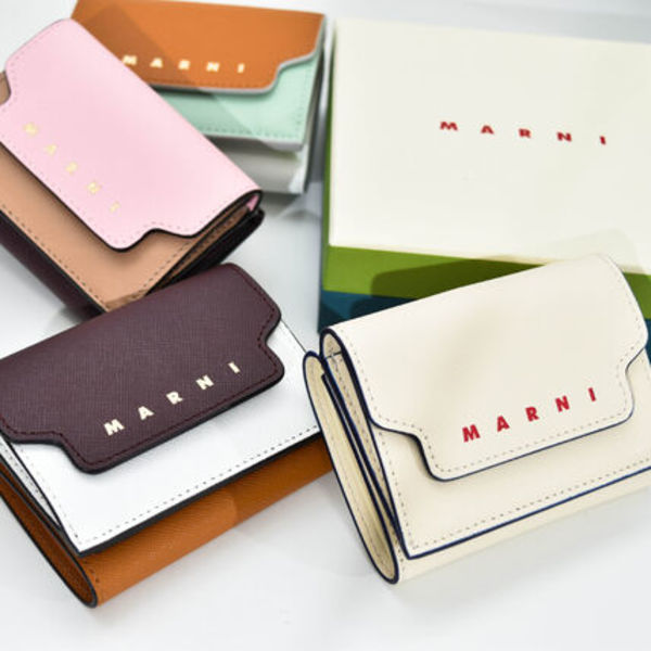 マルニ 財布 レディース 三つ折り財布 MARNI PFMO0125U1 LV520