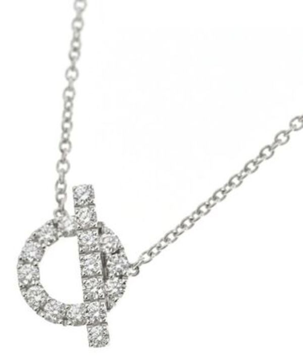 HERMES ネックレス K18WG - 4800326J0011