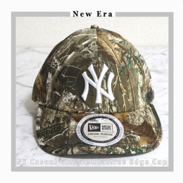 【New Era】NY Casual Classic Realtree Camo Cap ロゴキャップ