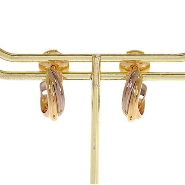 CARTIER トリニティ イヤリング ピアス K18