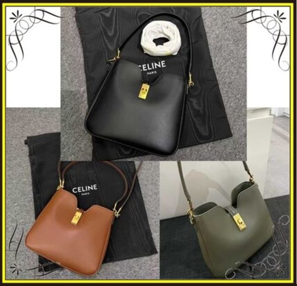 【CELINE】セリーヌ スモール カミーユ 16 ソフトバッグ ロゴ