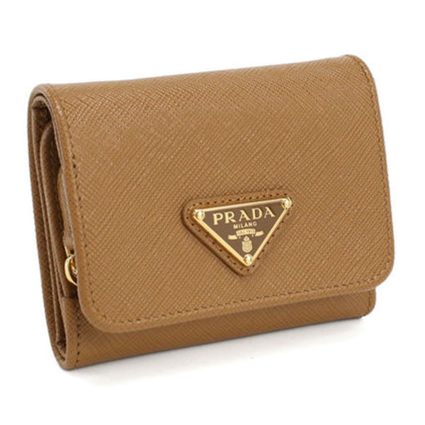 【国内即発】PRADA 三つ折り財布 1MH044 F03BH