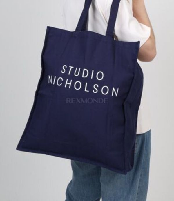 STUDIO NICHOLSON|TOTEBAGS (STANDARD TOTE SNW DARK NAVY