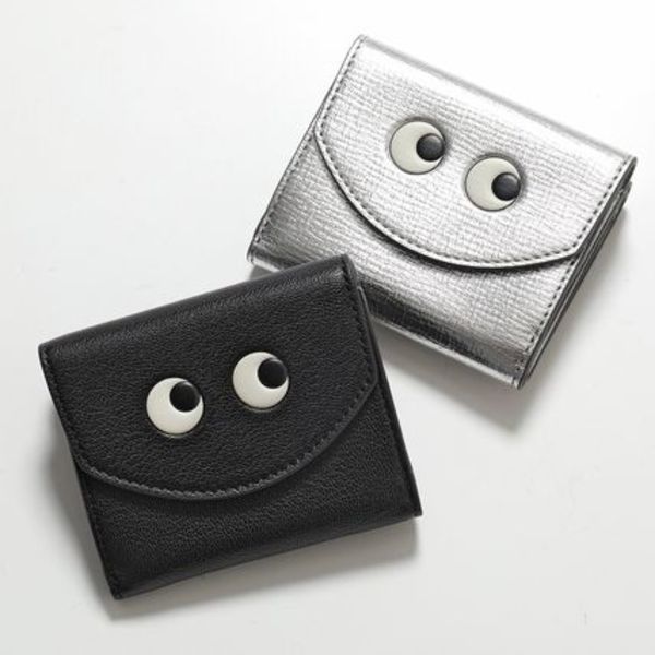ANYA HINDMARCH 三つ折り財布 Mini TriFold Eyes