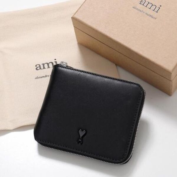 ami paris 二つ折り財布 USL704 AL0138 ミニ財布