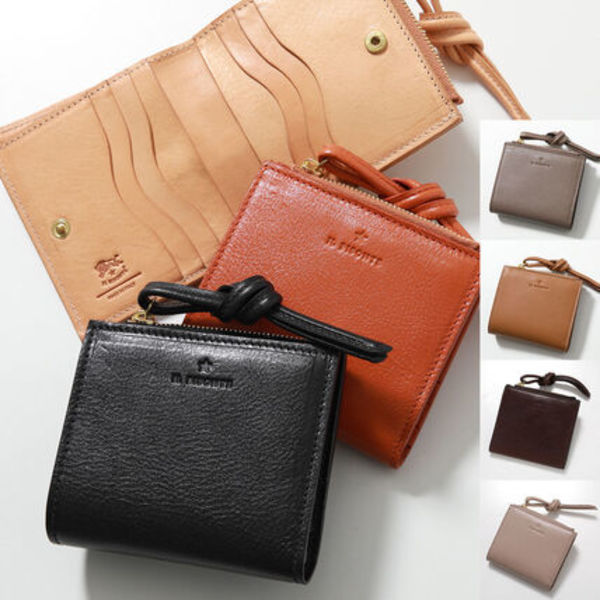 IL BISONTE 二つ折り財布 SSW021 レザー スモール ミニ財布