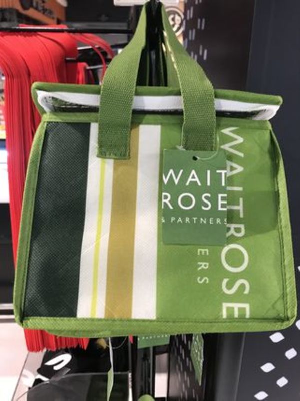 イギリス高級スーパーWaitrose 保冷ミニバッグ お弁当箱入れ