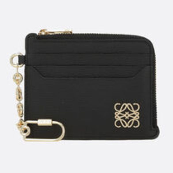 関送込【LOEWE】アナグラム スクエア コインカードホルダー