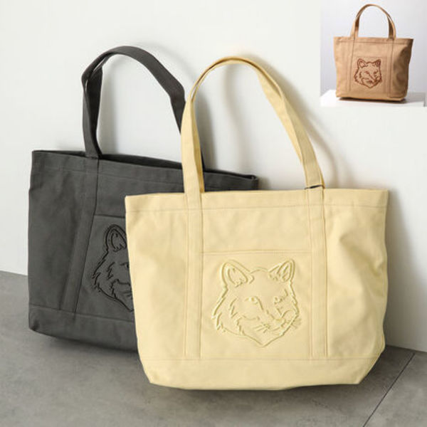 MAISON KITSUNE トートバッグ LW05104WW0107 ラージ