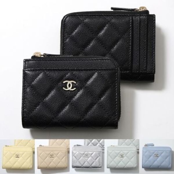 CHANEL コインケース MATELASSE AP4893 B10583 ココマーク