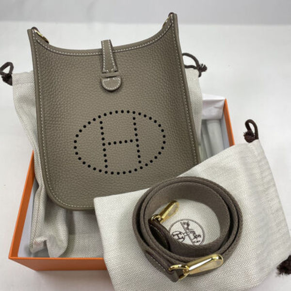 国内より発送 HERMES エルメス エヴリン 16 ミニ TPM エトゥープ