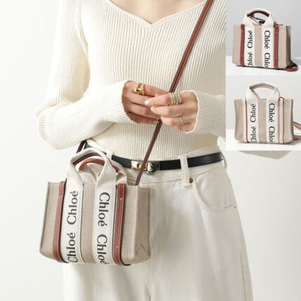 Chloe ショルダーバッグ WOODY MINI ウッディ ミニ