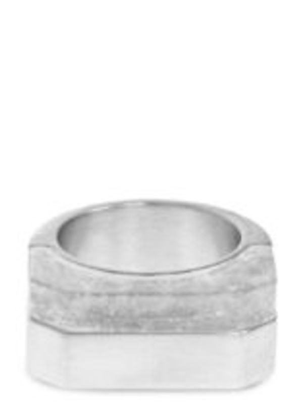 【RICK OWENS】 ブルエンベリッシュドハリウッドリング ★SALE中