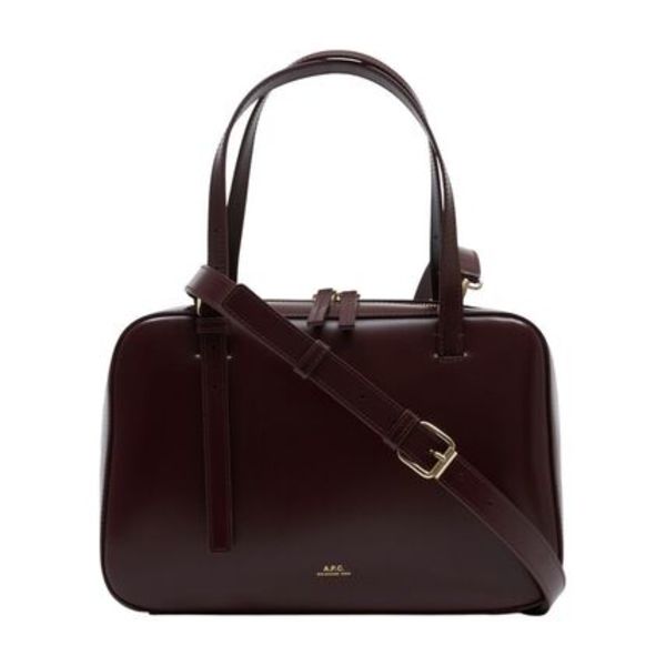 Virginie Box Purse - A.P.C. - Leather - Red