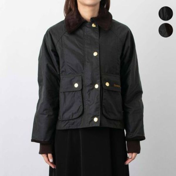 BARBOUR レディース ジャケット CROPPED BEADNELL WAX