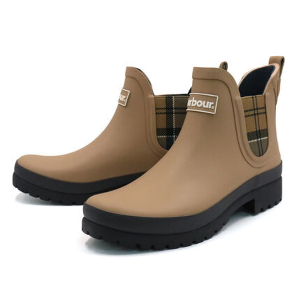 【BR26SS702】BARBOUR レディースレインブーツ LRF0091 / MALLOW
