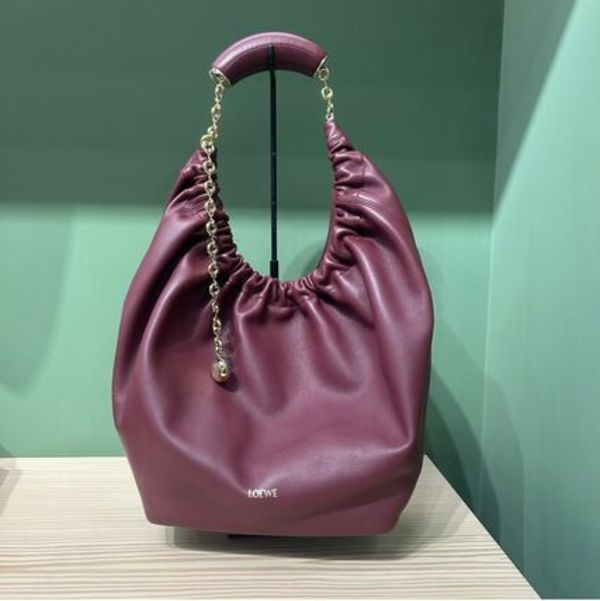 【LOEWE】SALE♪スクイーズバッグ ミディアム メローナパラム