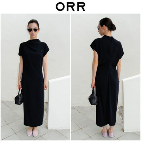 ORR 26SS Summer Lu Drape Dress
