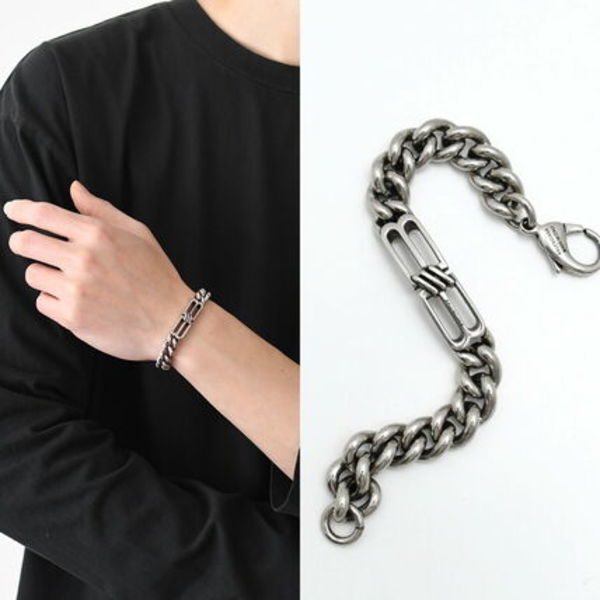 【国内即発】BALENCIAGA BB ICON GOURMETTE ブレスレット