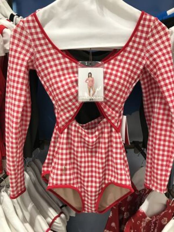 APRILPOOLDAY ロングスリーブ ハイウエス ビキニ 水着 Cute!!