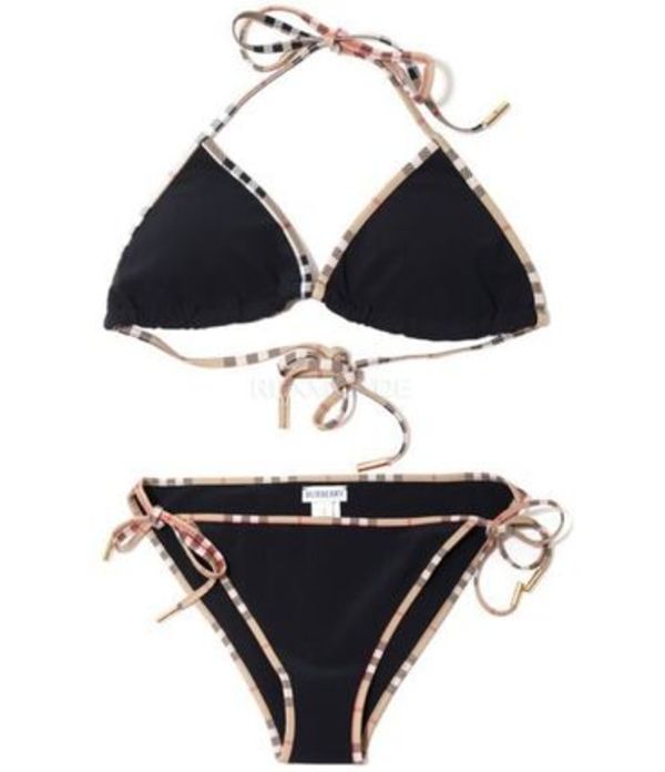 BURBERRY| (check trim bikini (8070463))