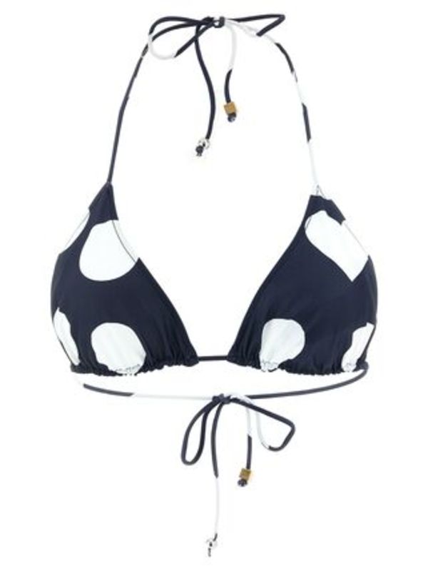 JACQUEMUS 'Le Haut De Plage Triangle' bikini top