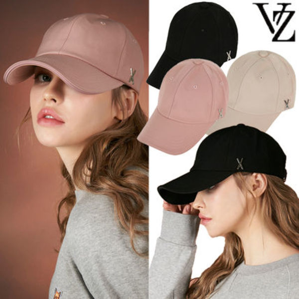 ★VARZAR★新作★送料込み★韓国 Silver stud over fit ball cap