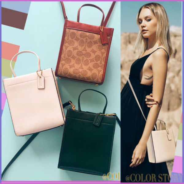 【COACHブティック】●おすすめ●ミニカシン ストラップ付トート