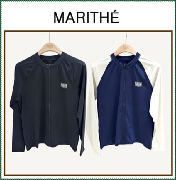 【MARITHE】MARITHE SPORT M ZIP-UP RASHGUARD/追跡付