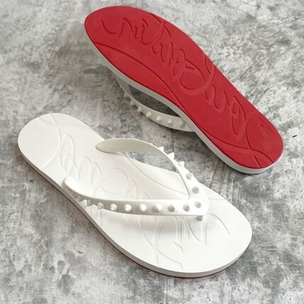 SALE 即発 Christian Louboutin LOUBI FLIP FLAT ラバーサンダル