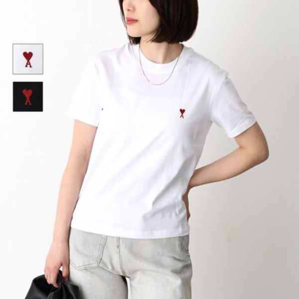 【国内即発】AMI ALEXANDRE MATTIUSSI コットン Tシャツ