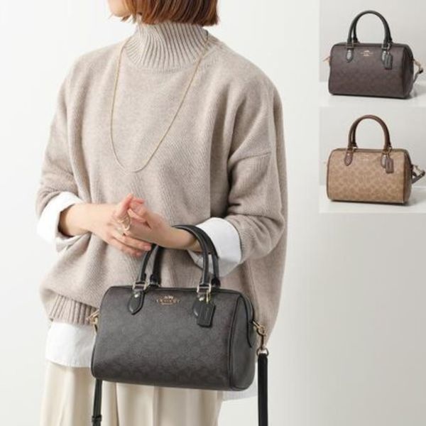 COACH ハンドバッグ ROWAN SATCHEL ローアン サッチェル CV961