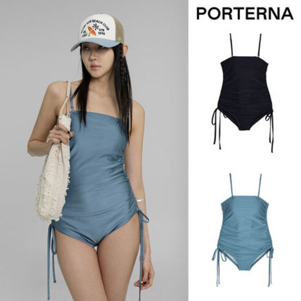 【PORTERNA】Pearlin Shirring Swimsuit