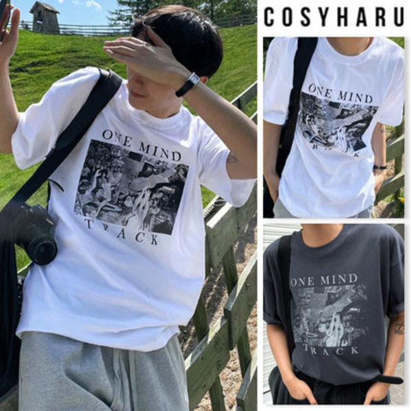 【COSYHARU】One Mound Short Sleeve Tee