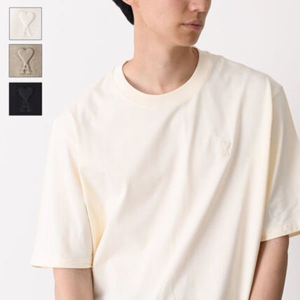 【国内即発】AMI ALEXANDRE MATTIUSSI エンボス Tシャツ