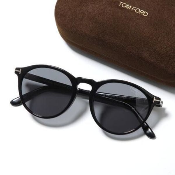 TOM FORD サングラス Aurele TF0904 偏光レンズ ボストン型